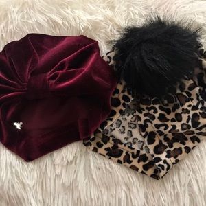 Bebe baby turban hats